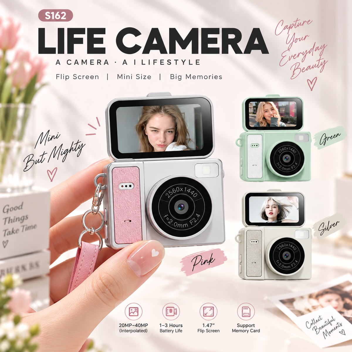 S162 Mini Keychain Camera