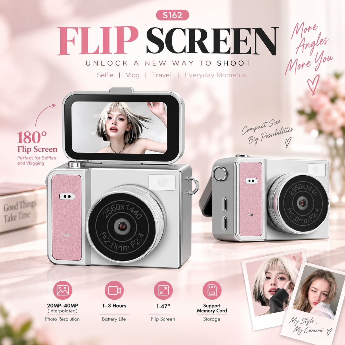 S162 Mini Keychain Camera