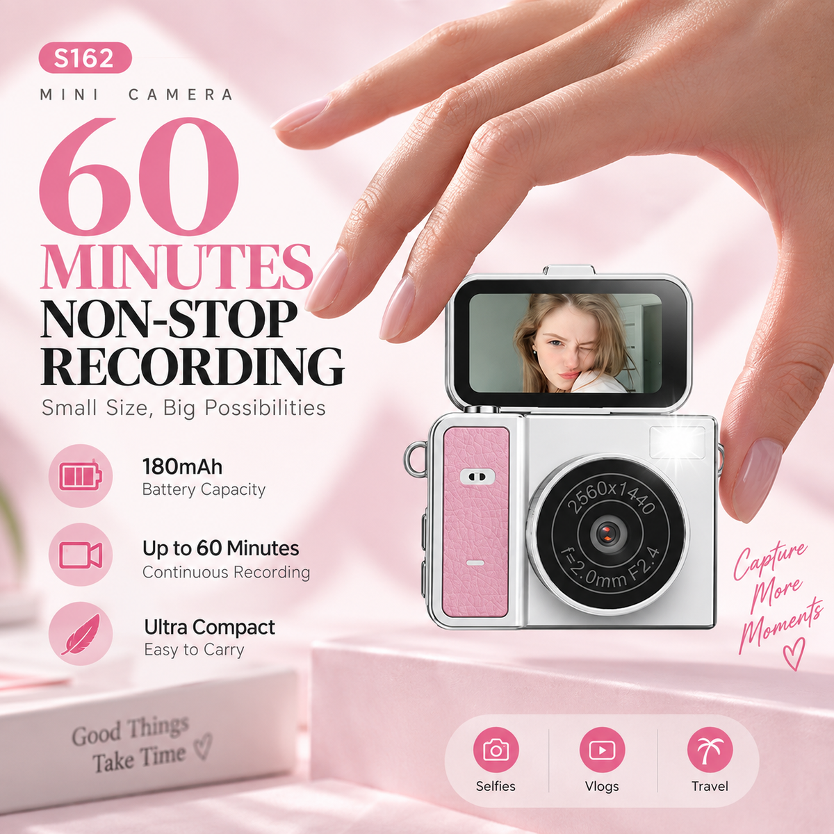 S162 Mini Keychain Camera