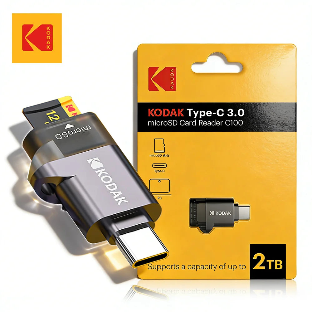 USB-C MicroSD Card Reader