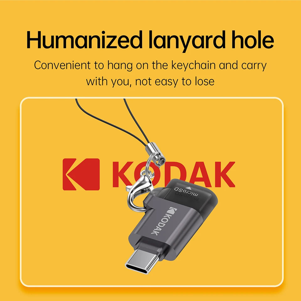 USB-C MicroSD Card Reader