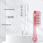 Scalp Applicator Liquid Comb for Hair Scalp Treatment Essential Oil Guiding Massager Brush Hair Serum Oil Apply Device